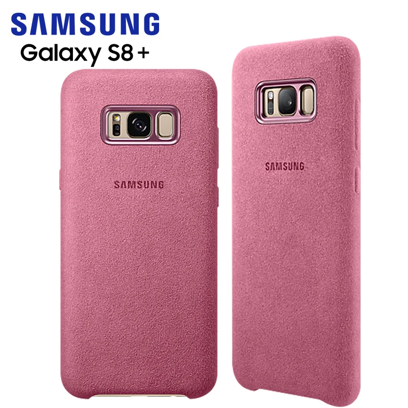 100% Original Samsung Galaxy S8 S8 Plus S8+ Case g9550 9500 Anti-Fall Leather ALCANTARA Cover 4 color