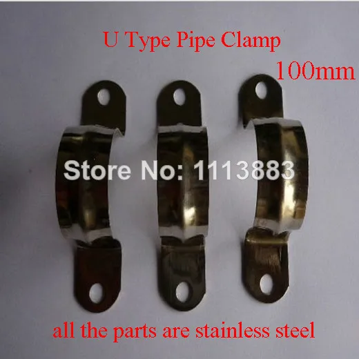 100 мм зажимы для седла из нержавеющей стали|clip buckle|clamp clipclamp band |