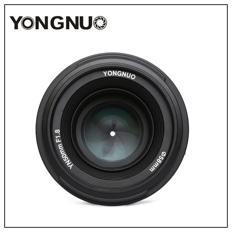 Светодиодная лампа для видеосъемки Yongnuo 35 мм объектив YN35mm F2.0 широкоугольный объектив с фиксированным фокусным расстоянием цифрового однообъективного зеркального фотоаппарата объектив для canon 600d 60d 5DII 5D 500D 400D 650D 600D 450D 60D 7D