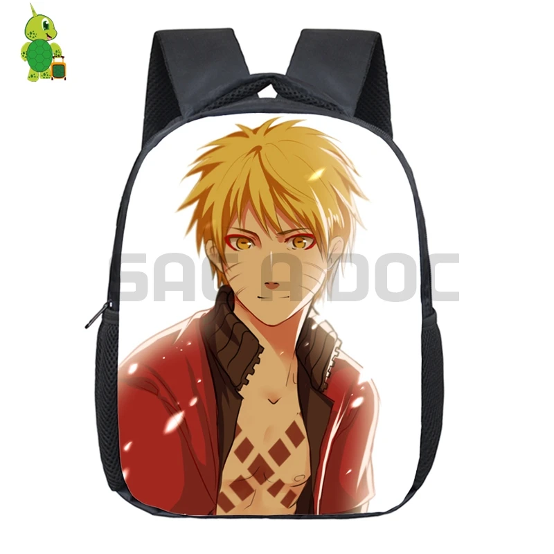 Anime Naruto Backpack Kids Baby Toddler School Bags Cartoon Naruto Sasuke Kakashi Kindergarten Backpacks Children Best Gift - Цвет: 27