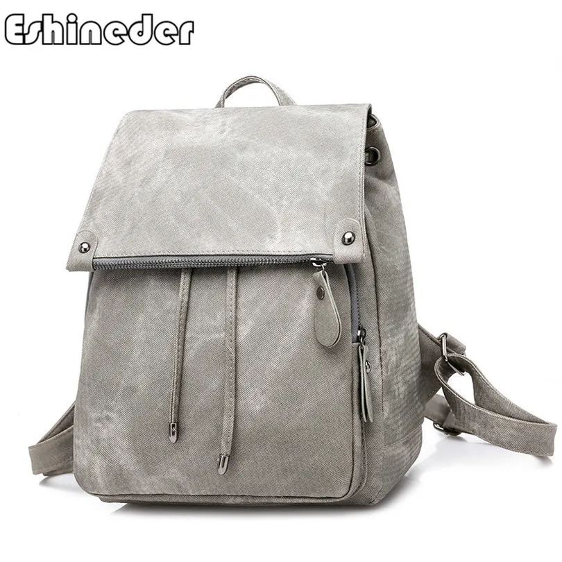 

PU Leather Backpacks For Teenage Girls High Quality Female School Shoulder Bags For Women Bagpack Mochila Daypack Rucksack