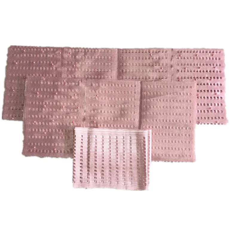 

Latest Design Pink Color African Aso Oke Headtie Aso Oke Gele HeadTie Wrapper 3pcs/Set Free Shipping 40