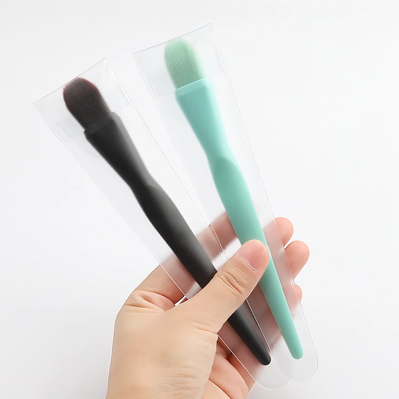 

New DIY Face Mask Tools Foundation Brush Fiber Hair Cosmetics Tool Face Care Tool for Girl Lady 2 Colors Face Mask Brushes