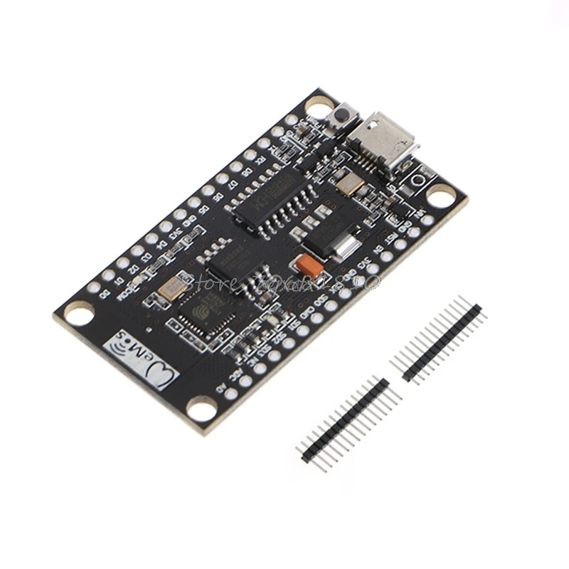 

NodeMCU V3 Lua WIFI module integration of ESP8266 + extra memory 32M flash USB-serial CH340G Z17 Drop ship