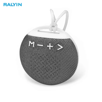 

Ralyin Bluetooth speaker mini portable wireless speaker true wireless bluetooth speaker 3D super bass fabric bluetooth speaker