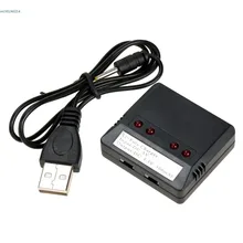Mini 4 Port USB Li-Poly Charger 4 Port for Hubsan H107 Quadcopter/Wltoys Helicopter/Syma X5C/UDI U816 UFO