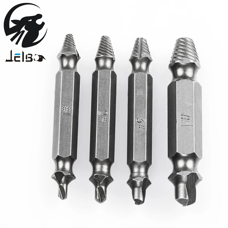 Jelbo Extractor Drill Bit Screw Extractor Drill Bit Set Kit Screw