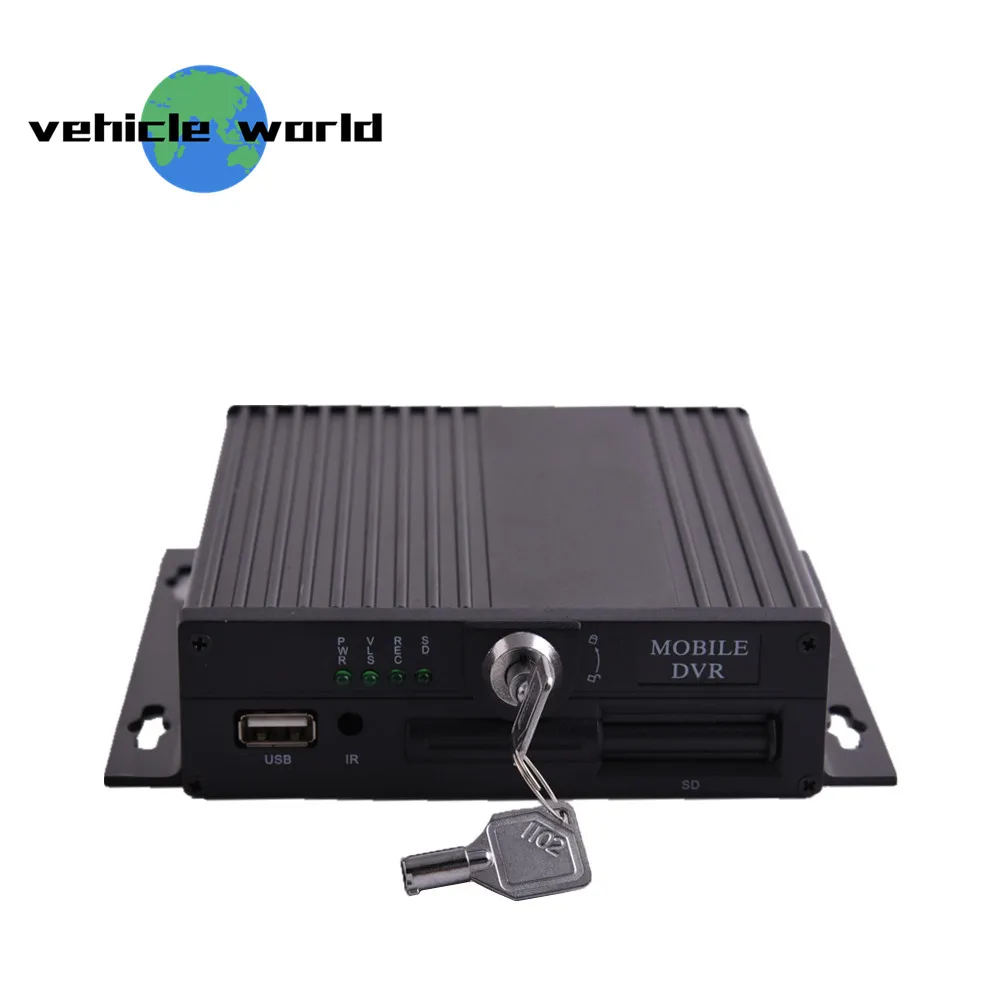 4 канала 1.0MP AHD 720 P школьный автобус грузовик такси прицеп одна SD карта Мобильный DVR