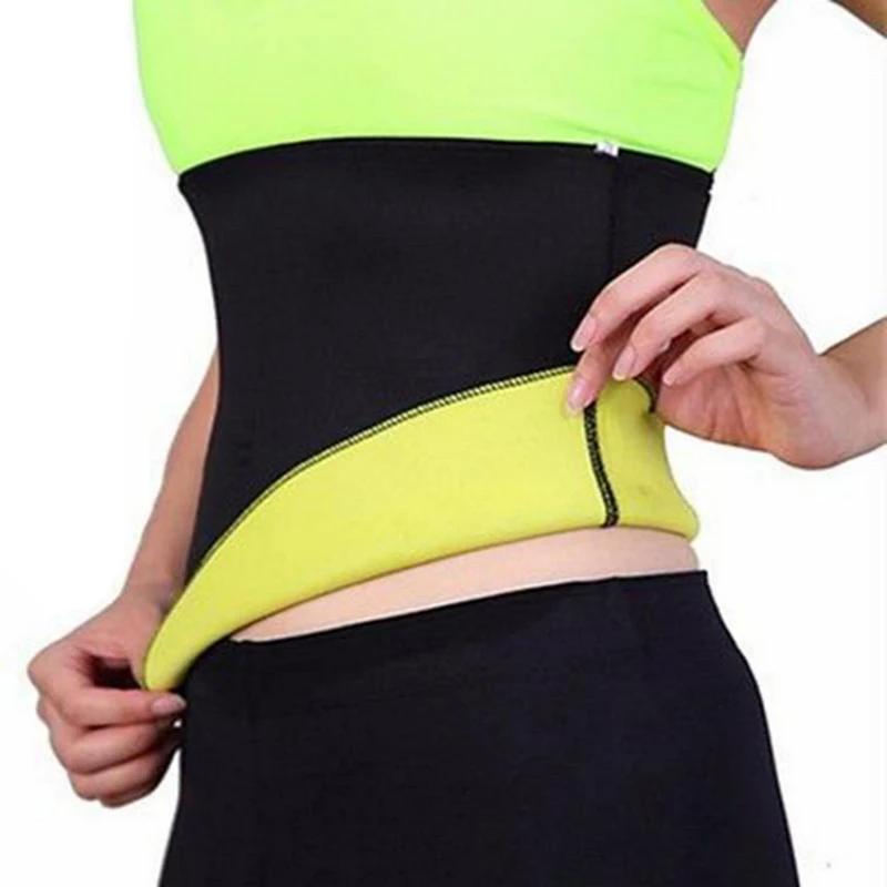 

S-3XL Fitness Sport Sweating Waist Band Gym Fitness Sports Exercise Waist Support Pressure Slimming Item Body Building Belt