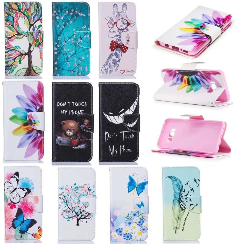 Case For Fundas Samsung Galaxy S8 S9 S10 Plus S10E Case Leather Wallet Flip Phone Cases For Samsung Galaxy S9 S8 Plus Case Cover