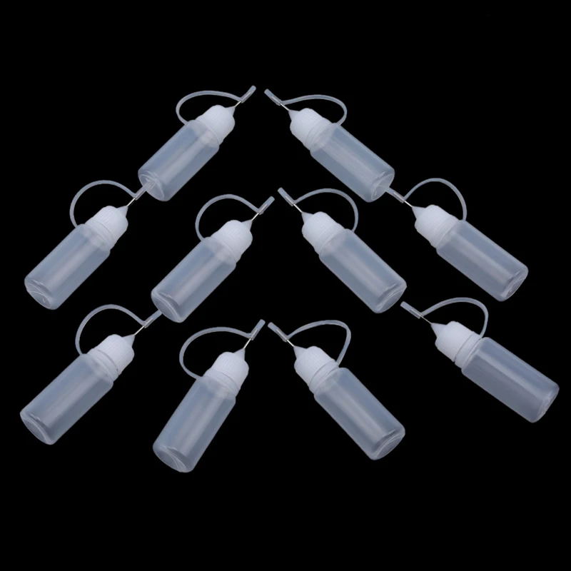 

10Pcs/pack 10ML Glue Applicator Needle Squeeze Bottle For Paper Quilling DIY Scrapbooking Paper Craft Tool DIY Tool