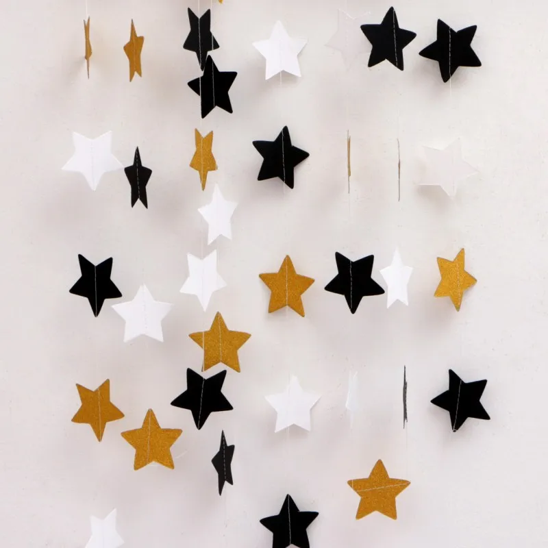 1 Набор, уникальная тема, Детские вечерние наклейки на 18, 24, 36 дюймов, ПВХ, прозрачные воздушные шары, латексные, вечерние - Цвет: black gold star
