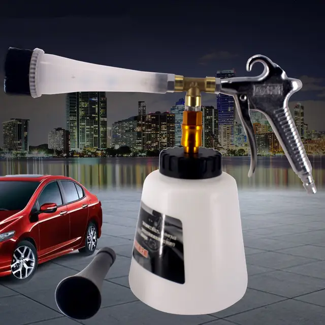 Us 19 89 23 Off High Pressure Tornado Car Interior Dry Deep Cleaning Gun Portable Car Foams Gun Auto Air Operated Wash Equipment In Vacuum Cleaner