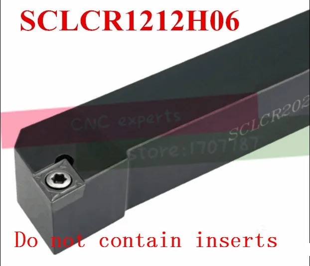 

SCLCR1212H06 12*12mm Metal Lathe Cutting Tools Lathe Machine CNC Turning Tools External Turning Tool Holder S-Type SCLCR/L