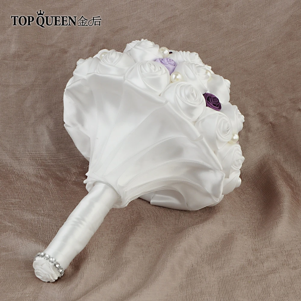 TOPQUEEN F5 букет аксессуары белый и бордовый букет жемчужный букет жениха бутоньерка букет стежка цветок для невесты