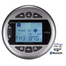 Водонепроницаемый Морской Стерео Bluetooth Лодка Радио Digital Media Audio FM AM Автомобильный MP3-плеер USB для ATV UTV SPA мотоцикл яхты