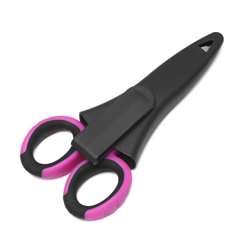 

1Set Fishing Scissors & Storage Case Braid Line Lure Cutter 14cm Mini Fish Use Scissors Multifunctional Fishing Hand Tools