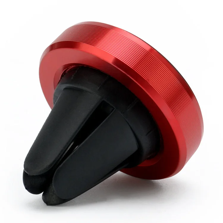 Магнитный маленький и изысканный держатель для телефона в автомобиле, компактное Универсальное крепление для мобильного телефона - Цвет: gules