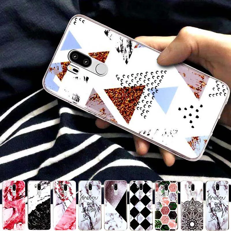 

Mokoemi Fashion Cute TPU Soft 6.1"For LG G7 Case For LG G7 ThinQ Phone Case Cover