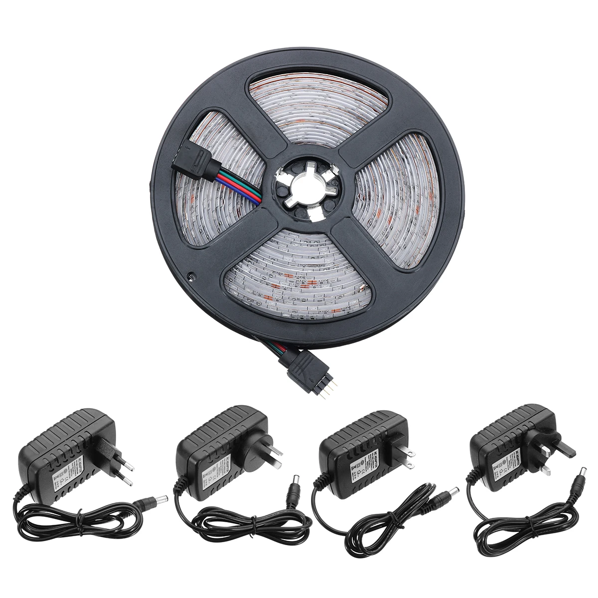 5M SMD2835 Alexa Smart Home WIFI Controller APP Control Non-waterproof RGB LED Strip Light DC12V