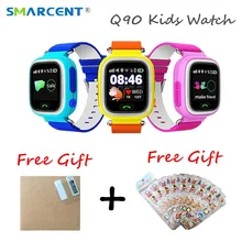Q90 kids GPS watch Smart baby Watch with WIFI Location SOS Call Tracker for Kids Safe Anti-Lost Monitor Device PK Q528 Q360 Q50