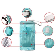 USB Электрический нагреватель для бутылок обогреватель изолированный мешок дорожная чашка портативный в автомобиле нагреватель напиток теплый Молоко термостат мешок для Кормление новорожденных