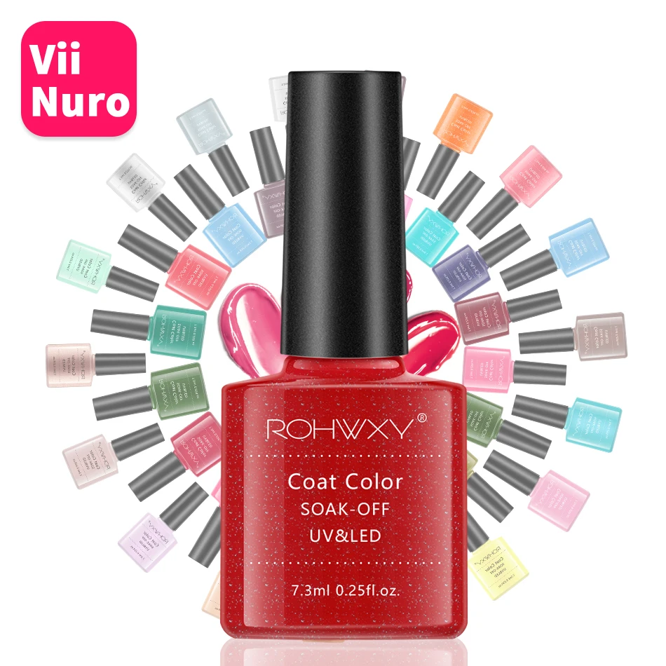 

ViiNuro UV Gel Nail Polish Hybrid Nails Soak-Off Gel Varnish Semi Permanent Nail Art All For Manicure Gel Polish Gellak