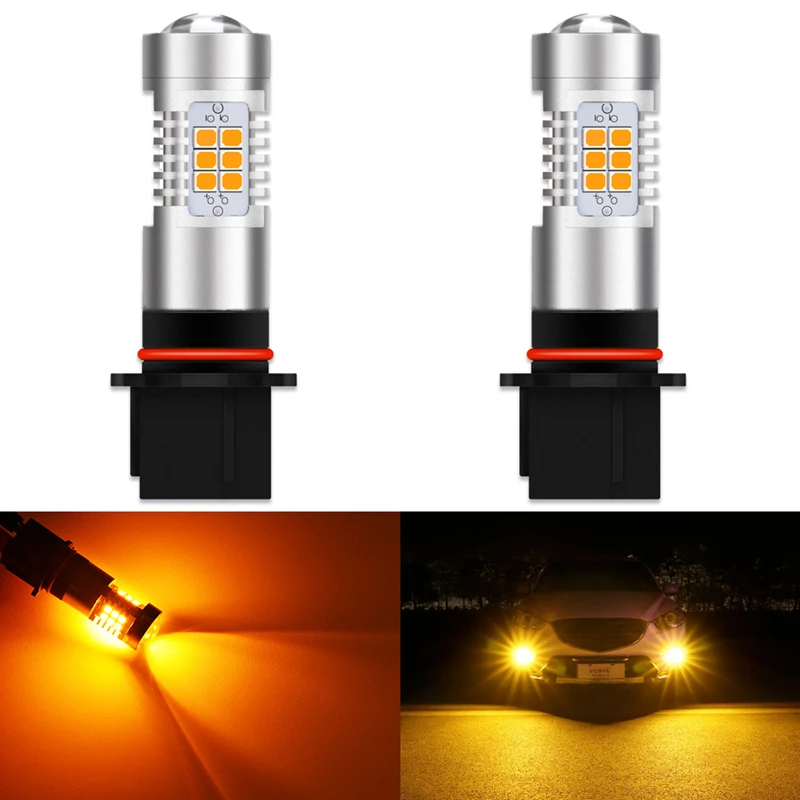 2pcs Katur P13W Led Car Lights Led Driving Running Lights Fog Light Car Led Bulb 1000Lm 6000K