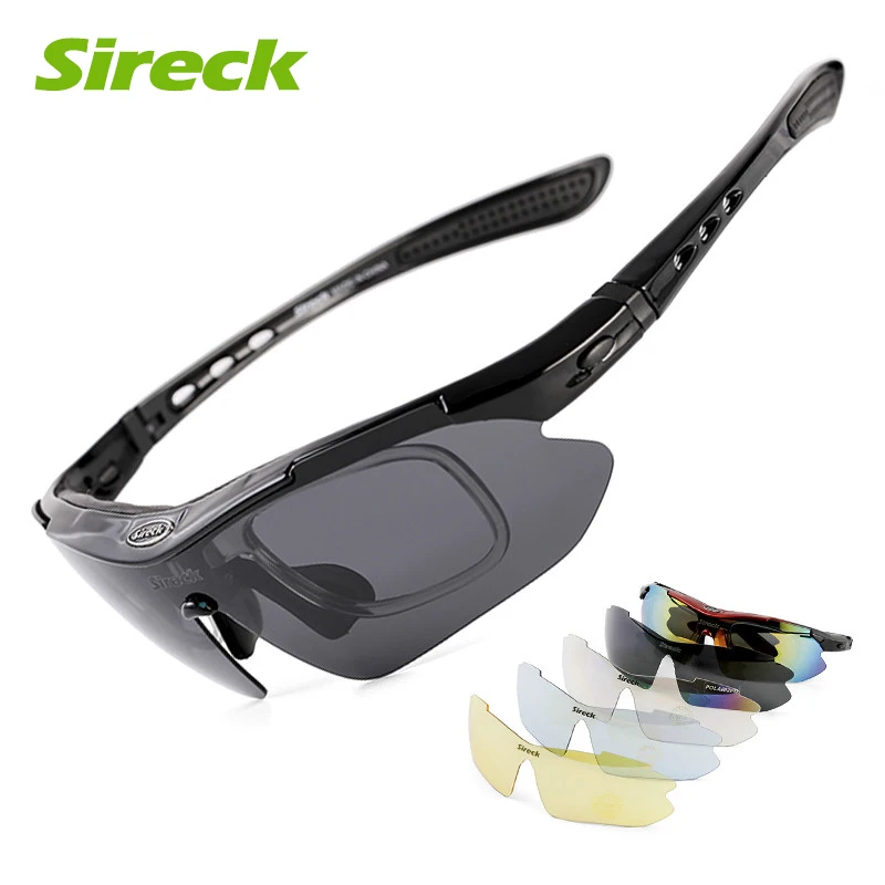 Sireck спортивные мужские Поляризованные велосипедные очки UV400 Солнцезащитные для