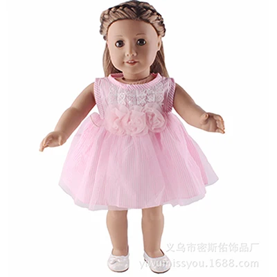 Новое модное красное платье куклы элегантная рубашка с воротником для девочек 18 дюймов американские куклы подходит 43 см для ухода за ребенком для мам для Reborn аксессуары для кукол - Цвет: CL-0028
