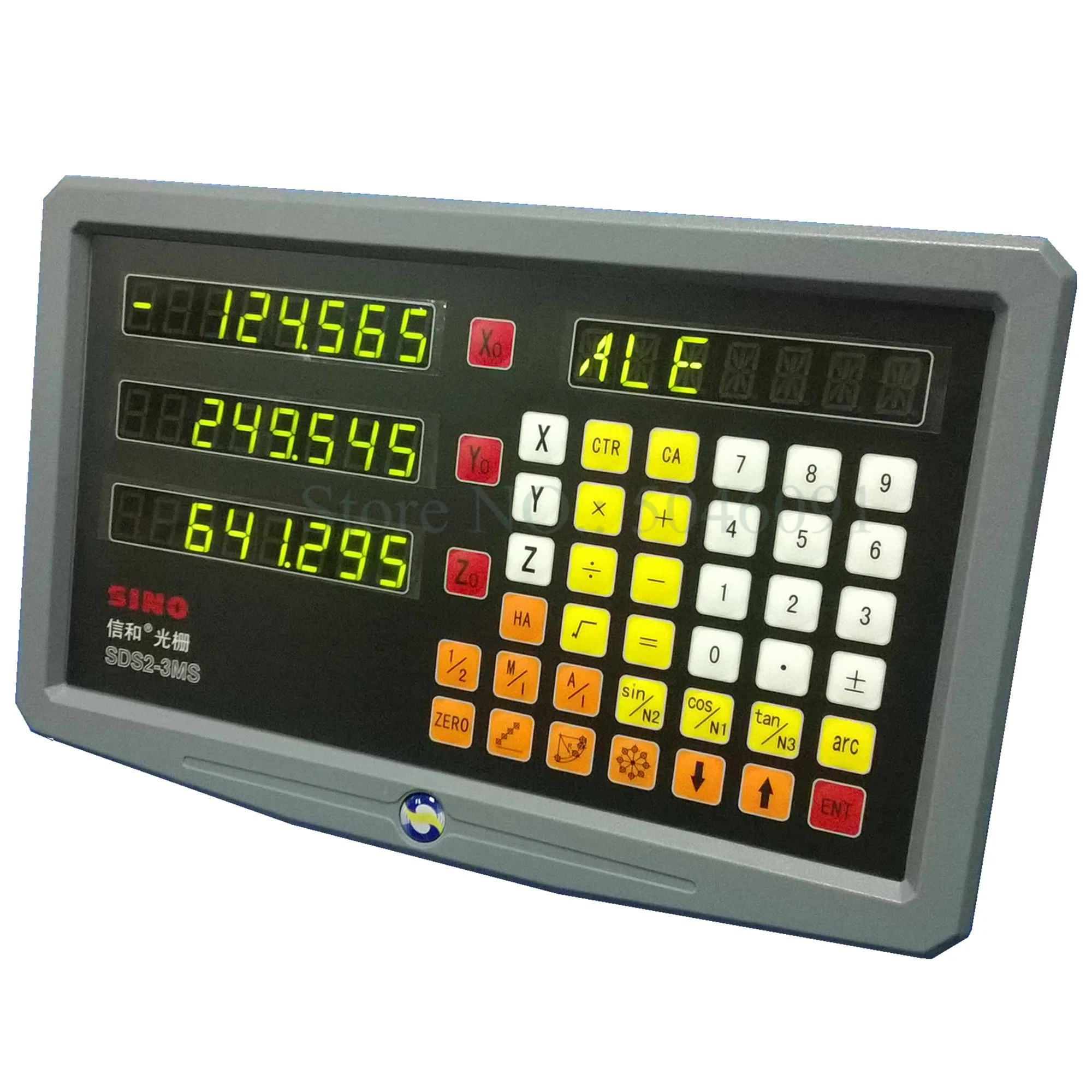 Sino фрезерный станок цифровой токарный DRO SDS3MS TLL вход AC110V/220V линейные весы три оси