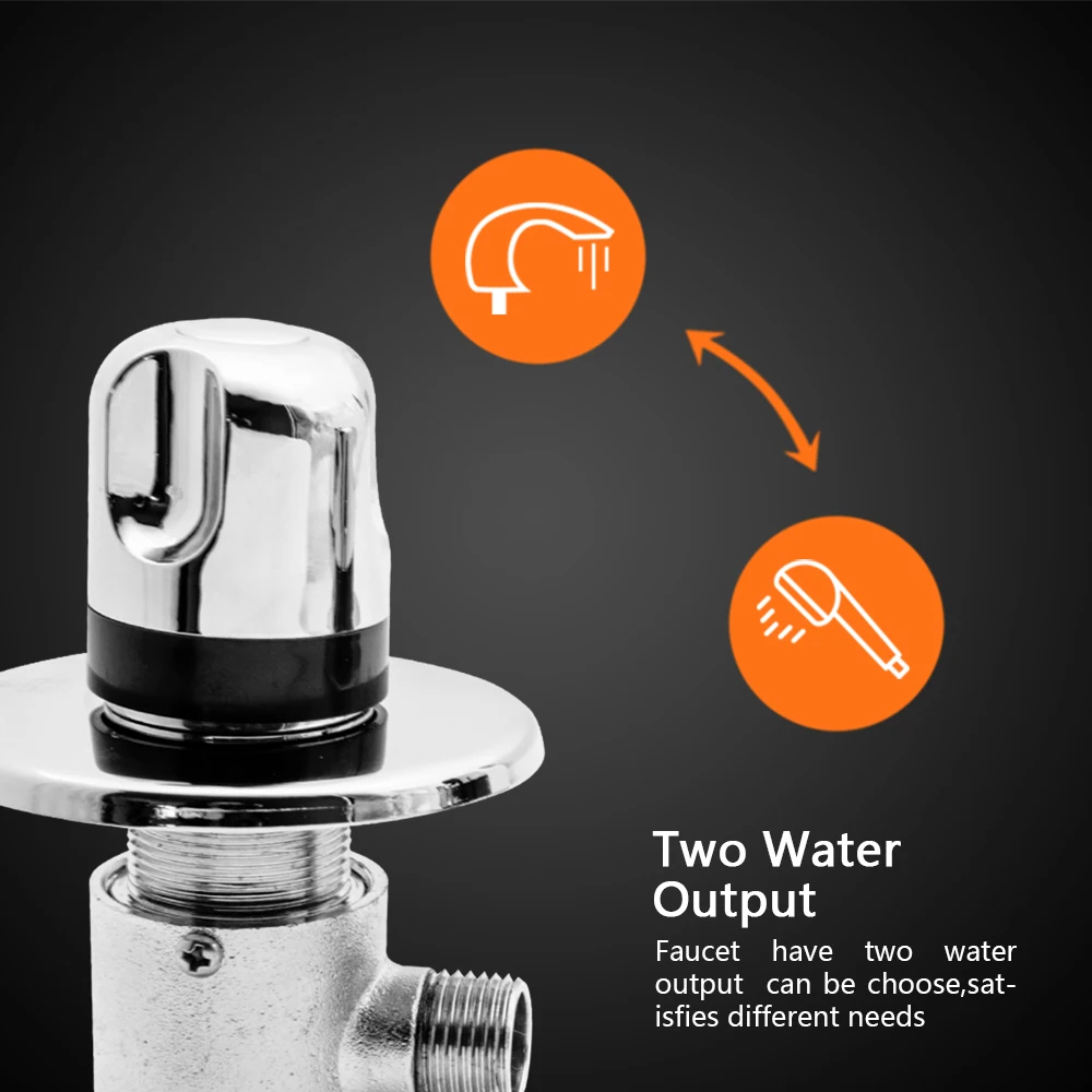 Günstige Vagsure Badewanne Thermostat Wasserhahn Verchromte Triple griff Messing Wasser Thermostat Control Ventil Armaturen Tap Badewanne Mischbatterie