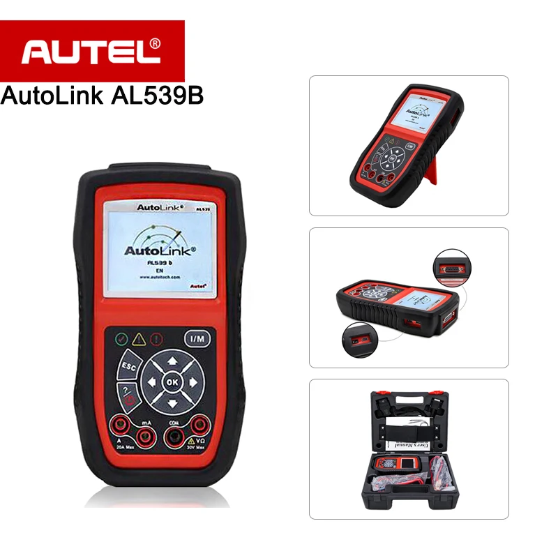 Autel Autolink AL539B OBDII Scanner &Electrical Diagnostic Tool Al539 b
