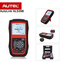 Autel Autolink AL539B OBDII Scanner &Electrical Diagnostic Tool Al539 b with read codes, clear codes, live data and battery test