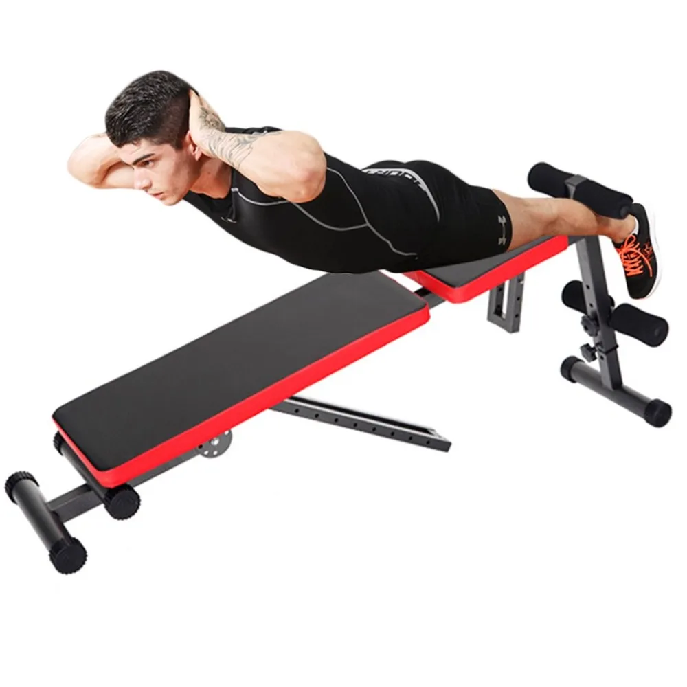 

Sports Dumbbell Weight Bench Flat Incline Decline Fitness Workout Weights Comprehensive Fitness Exercise Portable Sit-up Machine