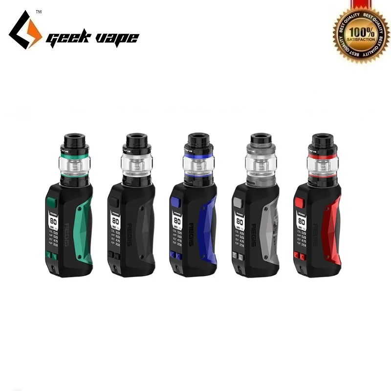  Original Geekvape Aegis Mini 80W Kit 2200mAh Aegis Mini Box Mod with 5.5ml Cerberus Vape Tank Super