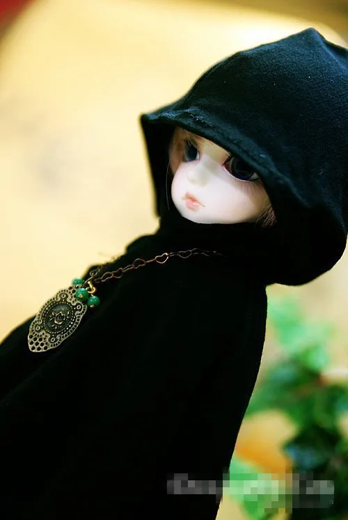 Крутой черный длинный плащ ведьмы для куклы BJD 1/6 YOSD 1/4 MSD 1/3 SD10 SD13, SD17, Одежда для куклы CMB41