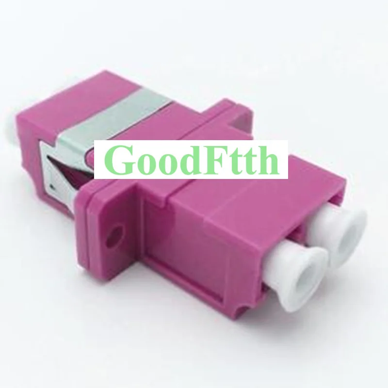 

GoodFtth Fiber Optic Coupler Adapter Adaptor LC-LC Duplex OM4 with Zirconia Sleeve