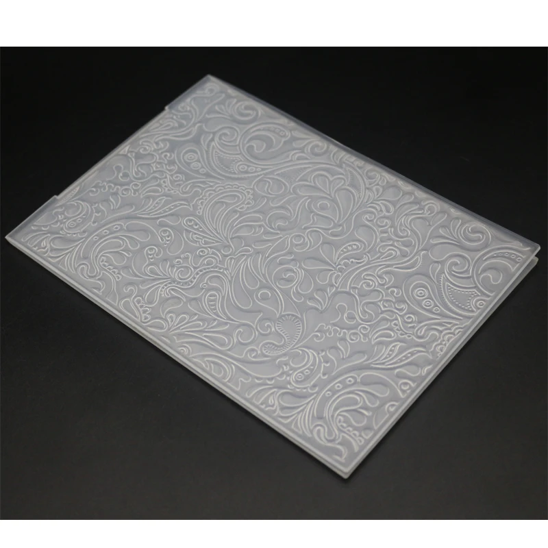 AZSG Новое поступление волна/спрей 3D тиснение пластины для скрапбукинга дизайн DIY бумажные Вырубные штампы пластиковые тиснения папка