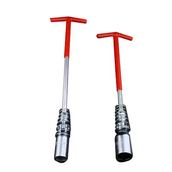 

Free shipping!T-type spark plug socket wrench spark plug Universal type spark plug disassembly tool 16mm and 21mm T0152