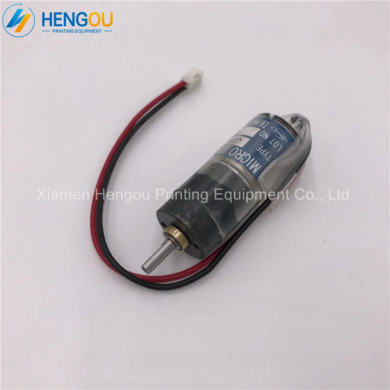 

1 piece Ryobi offset press spare parts JP16-12V-62.66 Ryobi ink key motor fountain motor with wire