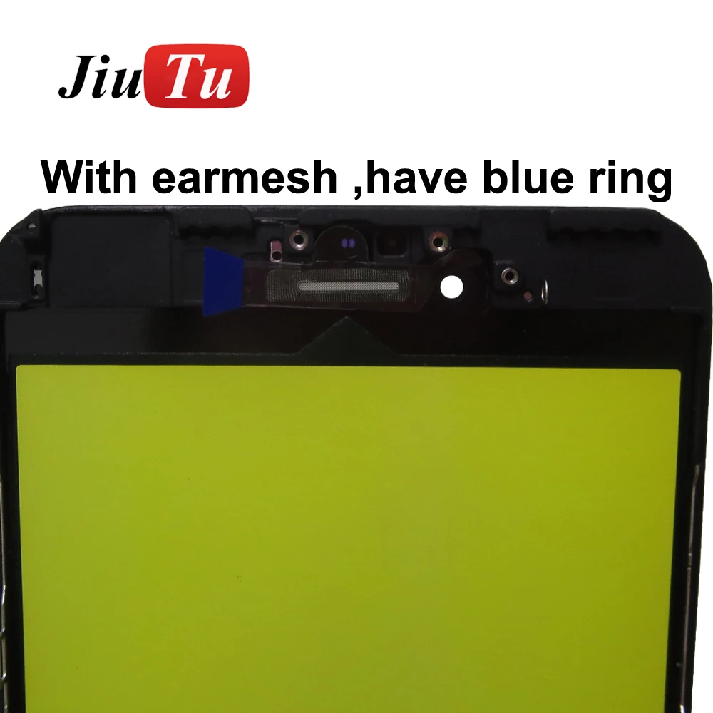 Jiutu Cold Press Front Glass With Bezel Frame For iPhone 6 6S 6SP 7 7P For iPhone 8G 8Plus LCD Repair  (4)