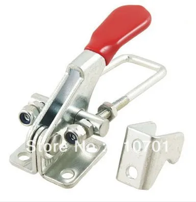 

GH-40323 Hand Operated 163Kg 359 Lbs Push Pull Type Door Button Metal Toggle Clamp Compact Clamper Hand Tool Capacity Holding