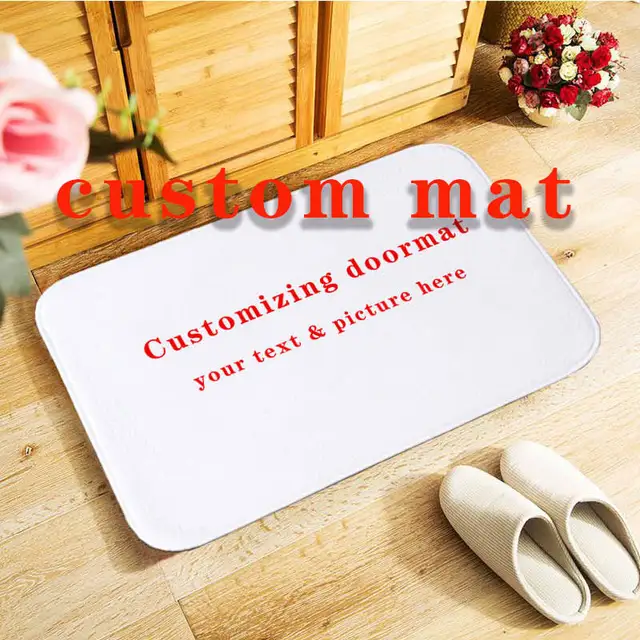 Multi Size Personalized Custom Mat Anti Slip Door Mat Doormat
