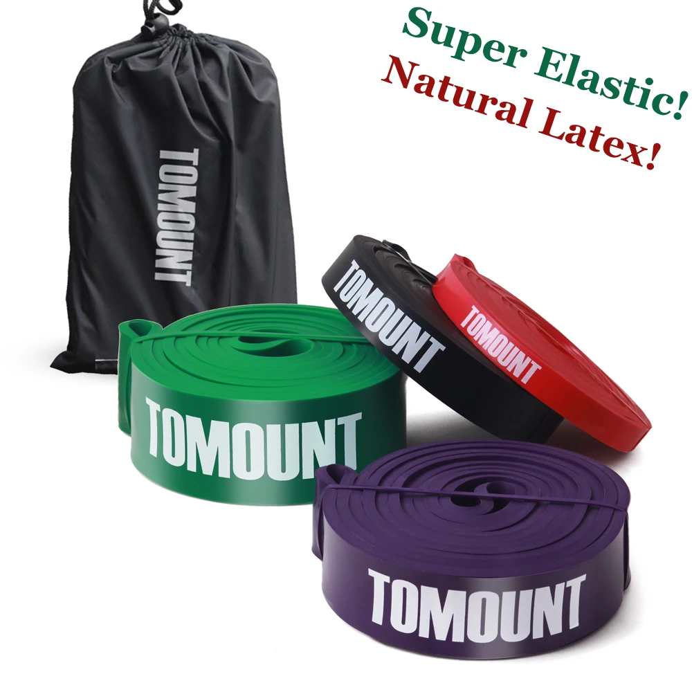 4 шт. Эспандер для физических упражнений труба фитнеса резиновые Комплект Йога