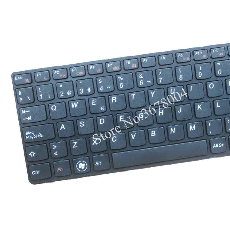  New Spanish Laptop Keyboard for Lenovo G500 G505 G500A G505A G510 G700 G700A G710 G710A G500AM G700
