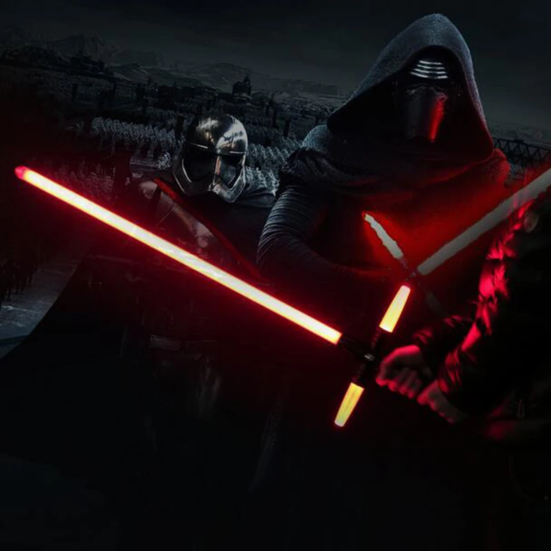 

105cm Star Wars 7 The Force Awakens Kylo Ren Lightsaber LED Light&sound Light saber Darth Vader Figure Toys The Halloween Gift