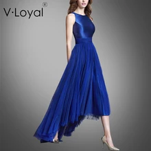 Summer new dress high-end silk dress dress