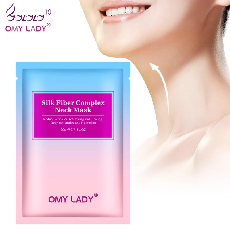 

OMYLADY Neck Mask Skincare Anti Wrinkle Whitening Moisturizing Nourishing Firming Neck Care 1pcs Anti-aging Anti-Wrinkle
