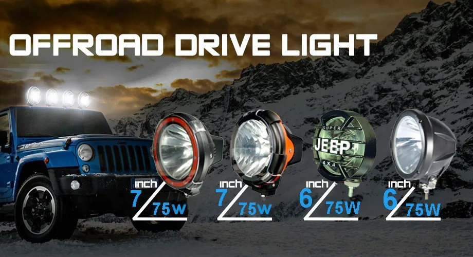 12 В/55 Вт скрыть поиск светильник HID охотничий светильник s для SUV Jeep Truck ATV HID ксеноновый противотуманный светильник s HID рабочий светильник головной светильник в сборе